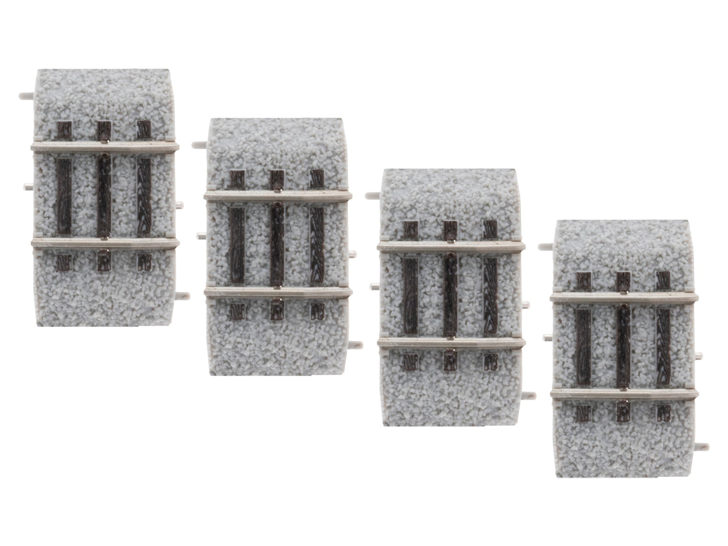 Lionel 8768014 HO, Magnelock Track 1 Inch Straight Section, 4 Pieces - House of Trains