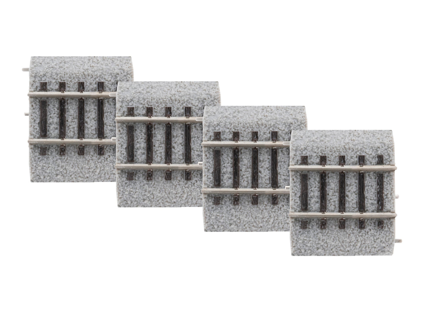 Lionel 8768024 HO, Magnelock Track 1.5 Inch Straight Section, 4 Pieces - House of Trains