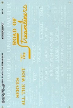 Microscale 48-538 O, Union Pacific, Boxcars, 40', 1926-1939 - House of Trains