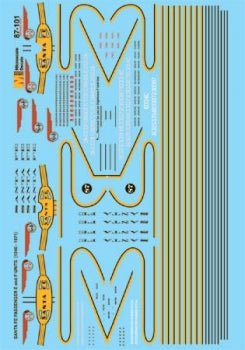 Microscale 60-101 N, Santa Fe Diesels, EMD E and F Units, 1946-1971 - House of Trains