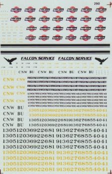 Microscale 60-290 N, Chicago Northwestern Diesels, 1960-1980 - House of Trains