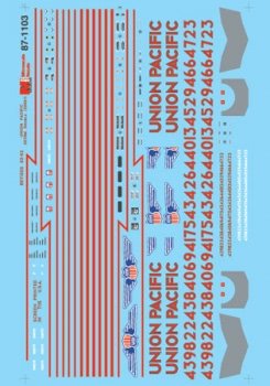 Microscale 87-1103, Union Pacific, SD70M Diesels, 2000+ - House of Trains