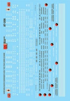 Microscale 87-208 HO, Northern Pacific, North Cost Limited Passenger Cars, 1953-1970 - House of Trains