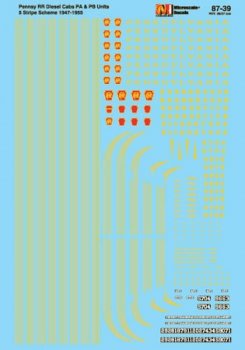 Microscale 87-39 HO, Pennsylvania Cab GG1 - House of Trains