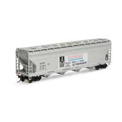 Roundhouse 1202 HO, ACF 5250 Centerflow Hopper, Plexiglass, ACFX,54103 - House of Trains