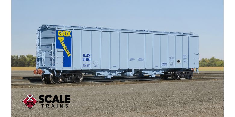 Scale Trains 32985 HO, GATC 4180cf Airslide Covered Hopper, Rivet Counter, GACX, 41066 - House of Trains