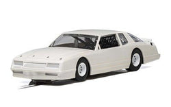 ScaleXtric 4072, 1:32, Electric Slot Car, Stock Car, Chevrolet Monte Carlo, White, DPR - House of Trains