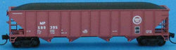 Trainworx 2403-38 N, 100t Quad Hopper, Missouri Pacific, MP, 589071 - House of Trains