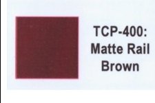 Tru Color TCP-400 Matte Rail Brown, Paint 1 ounce - House of Trains