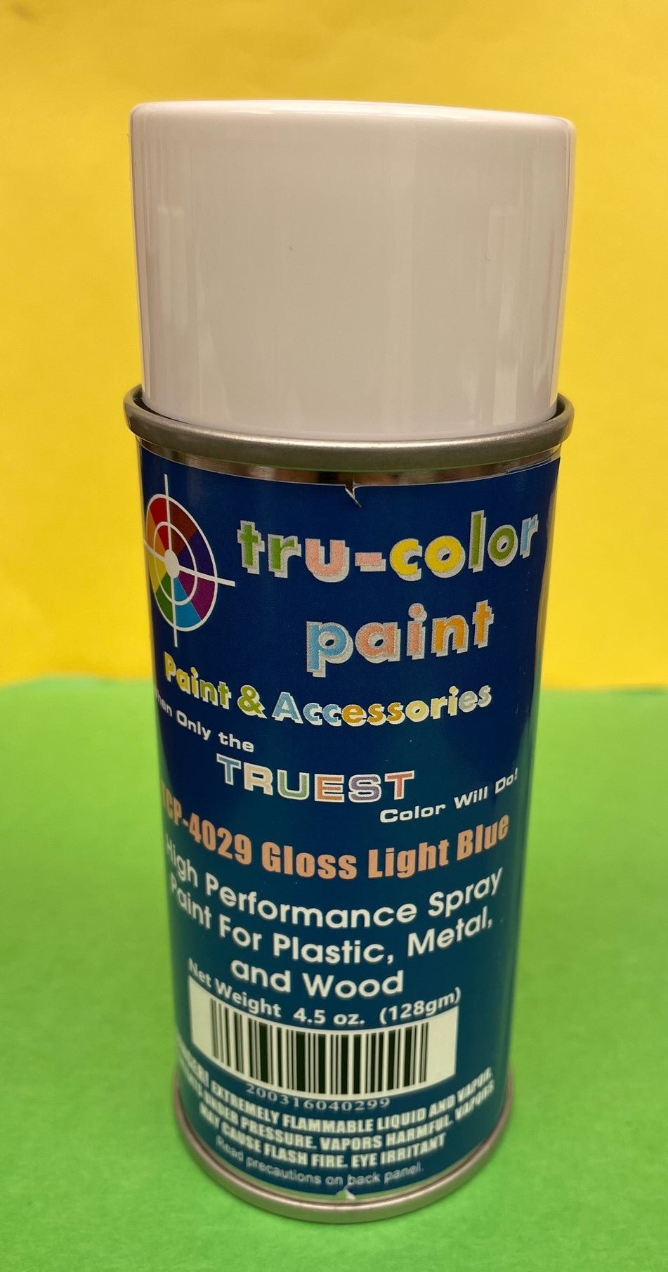 Tru Color TCP-4029 Gloss Light Blue, Spray Can, ounce, Plastic