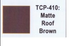 Tru Color TCP-410 Matte Roof Brown, Paint 1 ounce - House of Trains