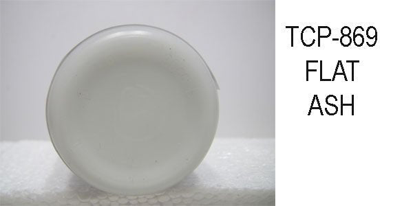 Tru Color TCP-869 Flat, Brushable Ash Paint 1 Fluid Ounce - House of Trains