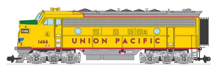 USA Trains R22381 G, EMD, F7, F7A, Union Pacific, UP, 1469 - House of Trains