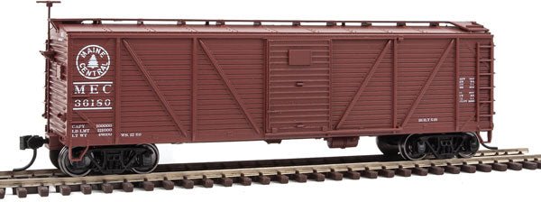 Walthers Mainline 910-40555 HO 40' Single Sheathed Box Car, Murphy Ends, MEC, 36180 - House of Trains