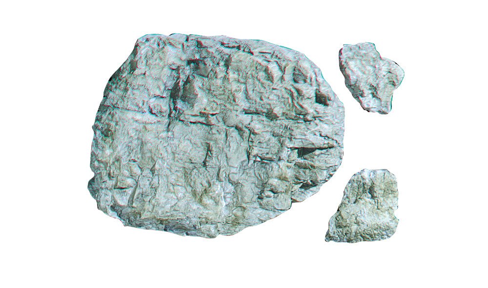 Woodland Scenics 1235, Rock Mold, Laced Face Rock - House of Trains