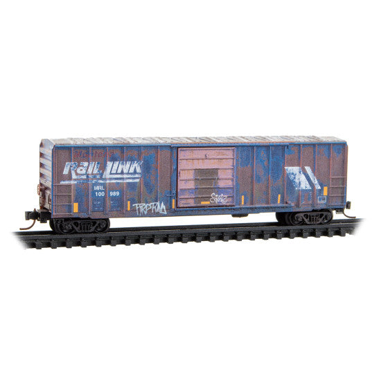 Micro-Trains 983 105 108 N, Weathered, 50' Box Car, 3-Pack, MRL