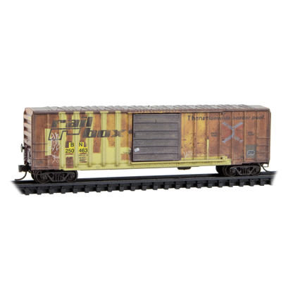Micro-Trains 025 144 019 N, 50' Box Car, ex-Railbox, BN 250463