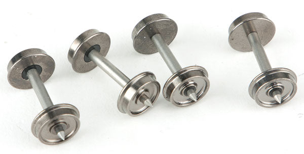 Walthers 2304 HO, 33" Wheelsets with Metal Axles, 100 pieces