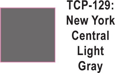 Tru Color TCP-129 New York Central Light Gray Paint 1 ounce