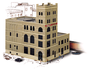 Walthers 933-3024 HO Milwaukee Beer and Ale, Plastic Kit
