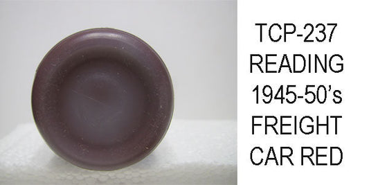 Tru Color TCP-237 Reading, Freight Car Red, 1945 - 1950's Paint 1 onza