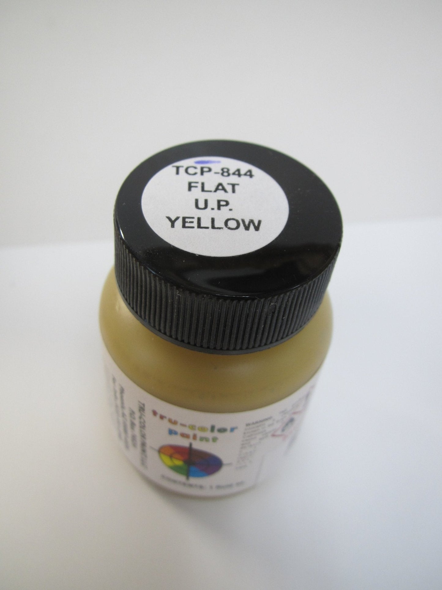 Tru Color TCP-844 Flat Union Pacific Armour Yellow Paint 1 Fluid Ounce