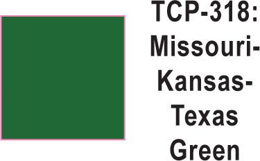 Tru Color TCP-318 Missouri Kansas Texas Green Paint 1 ounce