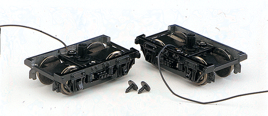 Bachmann 29902 On30, Die Cast Passenger Trucks, with Electrical Pickup, 1 Pair