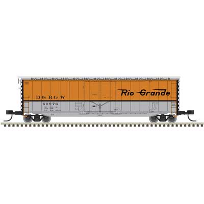 Atlas 50 007 155 N, General American 50' RBL Box Car, Rio Grande, DRGW 60927