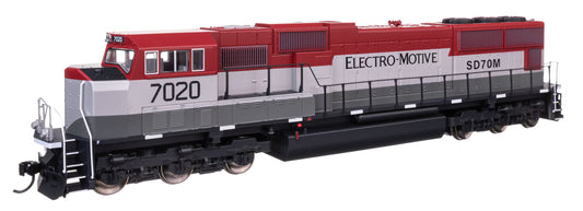 Walthers 910-21025 HO, EMD SD70M, ESU DCC and Sound, EMDX 7020