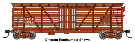 Walthers Mainline 910-41503 HO, 40' Wood Stock Car, ATSF 26755
