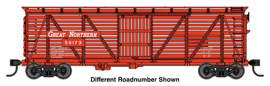 Walthers Mainline 910-41516 HO, 40' Wood Stock Car, GN 56532