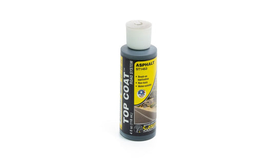 Woodland Scenics ST1453, Asphalt Top Coat, 4 Fl Oz
