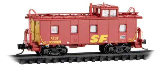 MTL 100 00 620 N, 36' Riveted Steel Caboose, ATSF, 999088
