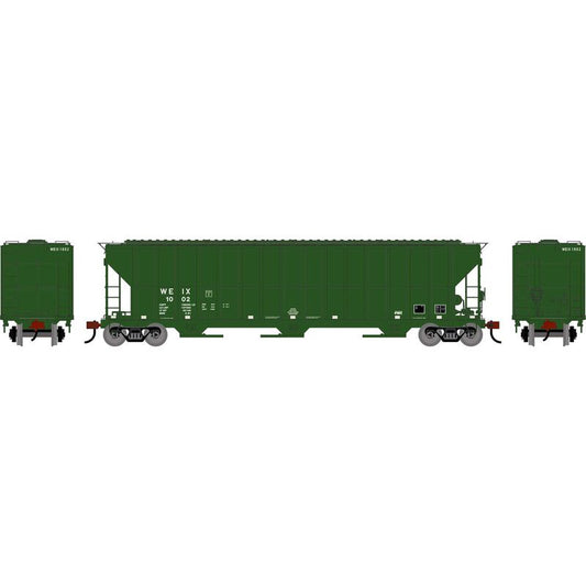 Athearn 2494 HO, FMC 4700 Covered Hopper, WEIX 1002
