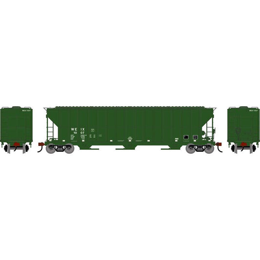 Athearn 2495 HO, FMC 4700 Covered Hopper, WEIX 1007