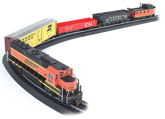 Bachmann 00706 HO, BNSF Rail Chief Train Set