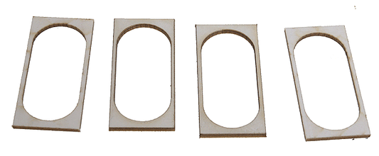 SoundTraxx 810138 - 35mm x 16mm Oval Speaker Gasket Kit
