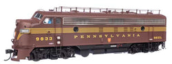 Walthers 920-42540 HO, FP7 Locomotive, LokSound, PRR, 9833A