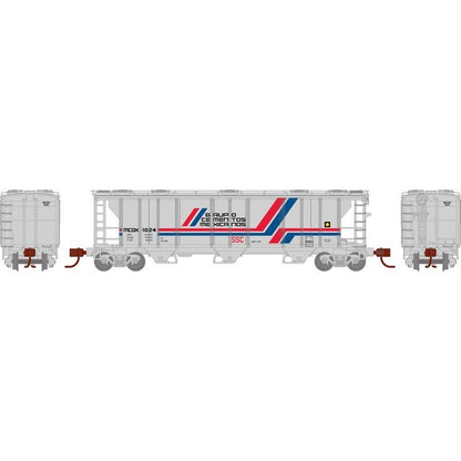 Athearn 28355 N, PS 2893 Covered Hopper, MCDX, 1024