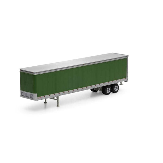 Athearn 29080 HO 45' Smooth Side Trailer, Green