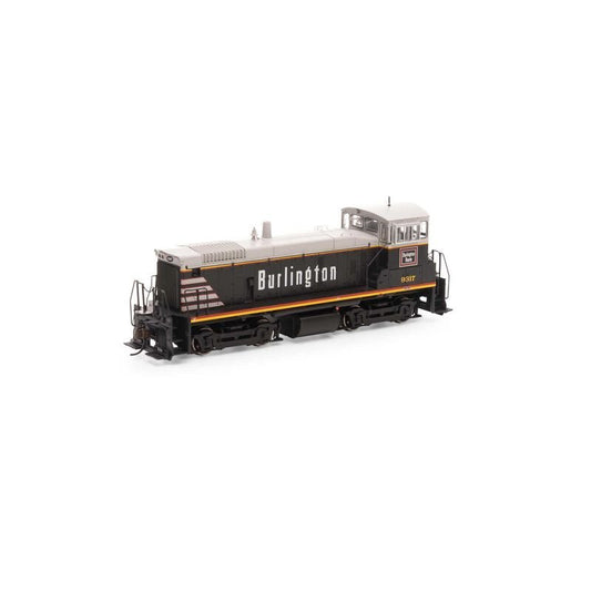 Athearn 86845 HO RTR SW1000, DCC and Sound, CBQ, 9317