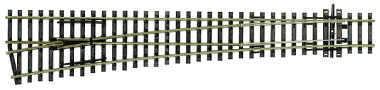 Peco SL-89 HO Code 100 Insulfrog Large Left Hand Turnout
