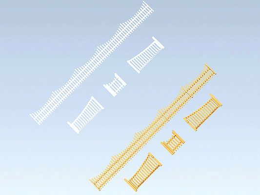 Faller 180410 HO Garden Fence with Gates