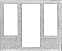 Pikestuff 541-1115 HO 2 Window and Center Door (2 Each)