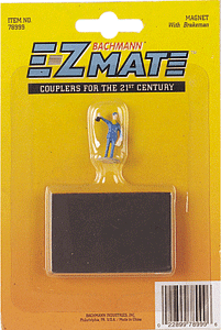Bachmann 78999 HO, E-Z Mate Magnet with Brakeman, under track coupler/uncoupler