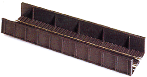 Atlas 2548 N, Through Plate Girder Bridge, Single Track, Code 80
