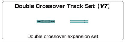 Kato 20-866-1 Unitrack N V7 Double Crossover Track Set