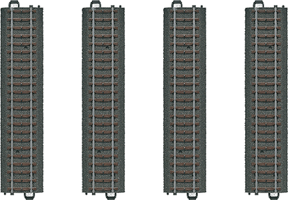 Marklin 20172 HO 6 3/4" (171.7mm) Straight Track (4 Pieces)