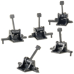 Caboose Industries 5202S HO Ground Throw, Sprung (5 Pieces)